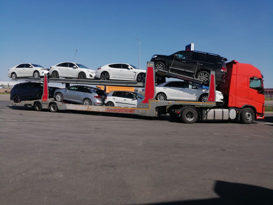 Перевозка автомобиля из Астаны в Алматы