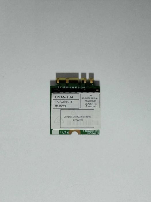 Card WiFi Bluetooth DELL DW1830 Broadcom BCM943602BAED Hackintosh