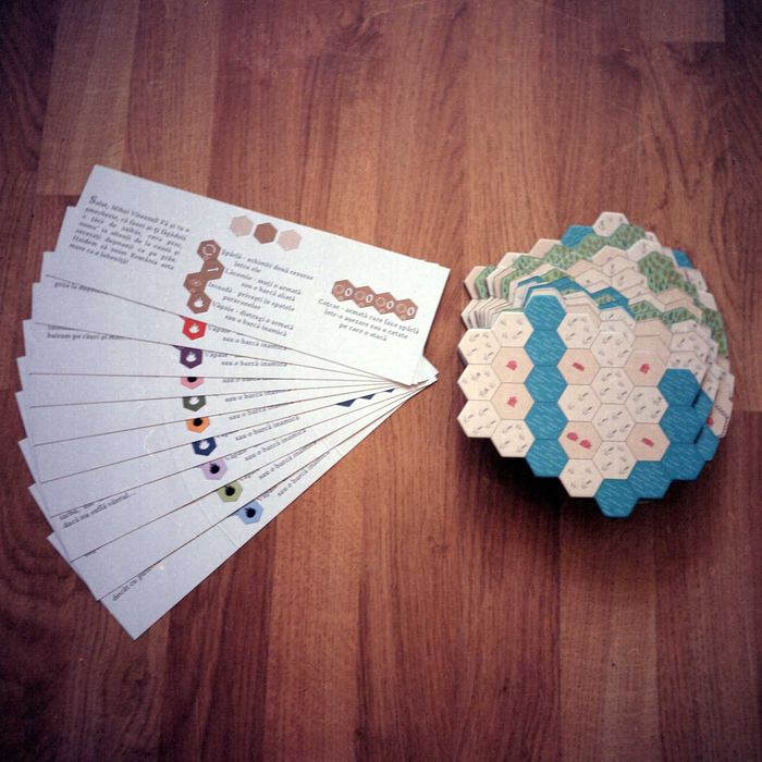 Neaoș boardgame joc românesc de strategie