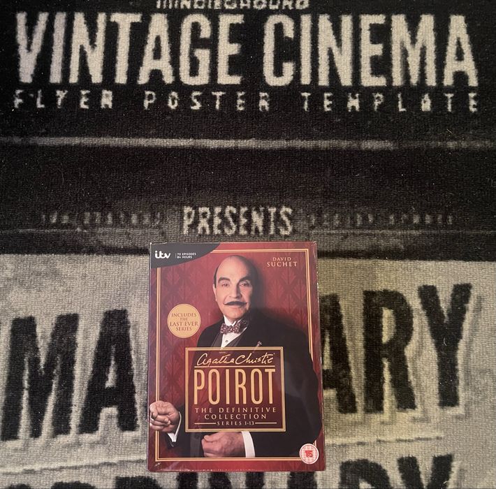 Film Serial Agatha Christies Hercule Poirot Sesoons 1-13 DVD BoxSet