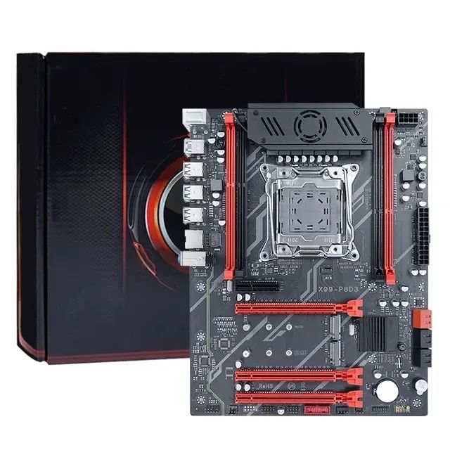 Материнская плата в комплекте.