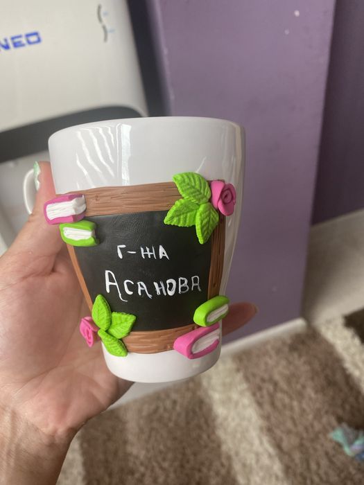 Чашки от полимерна глина