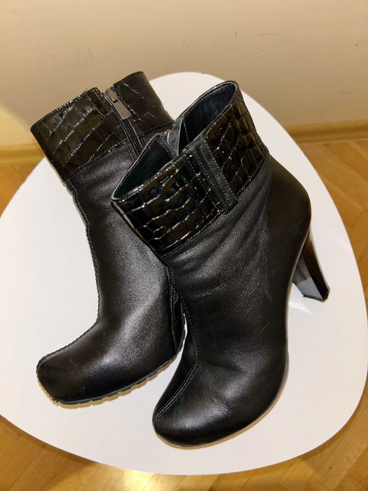 Дамски боти естествена кожа 38 размер