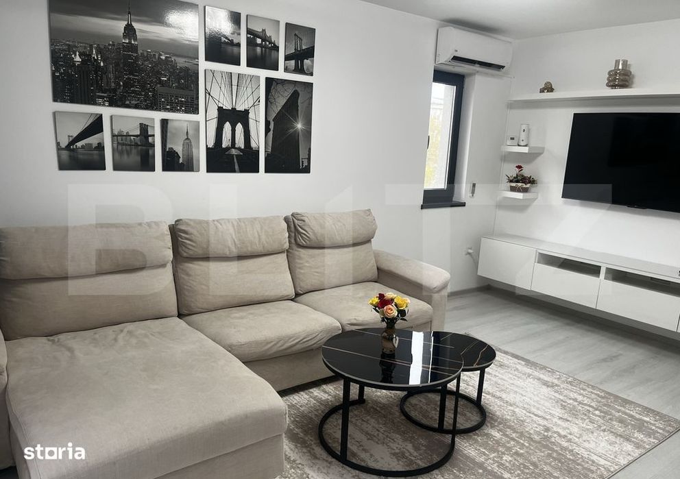 Apartament 2 camere, 50 mp, zona Baza 3