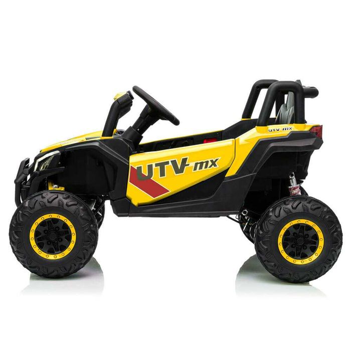 Masinuta electrica Buggy galbena  XMX631,,CADOU:NR AUTO PERSONALIZAT