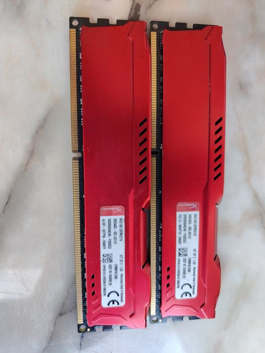 Памет 16GB (2x8GB) Kingston HyperX  1600 MHz DDR3