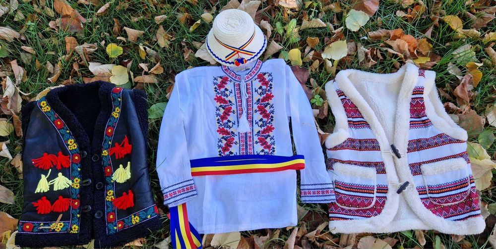 80 lei camasa /ie - costum popular national traditional