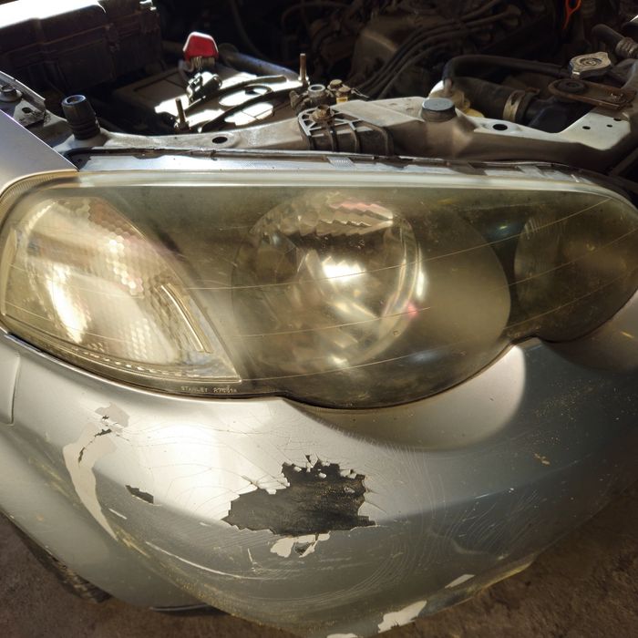 Полиране на фарове с химическо нанасяне на полимер