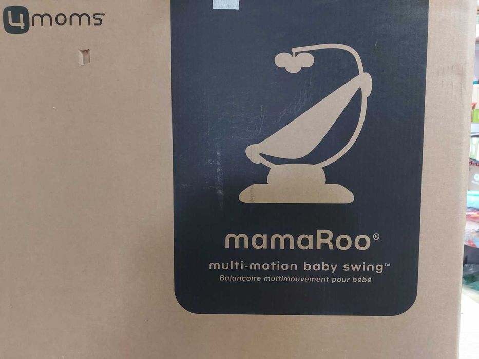 Електрическа бебешка люлка 4Мoms mamaRoo 5.0 - отлично състояние