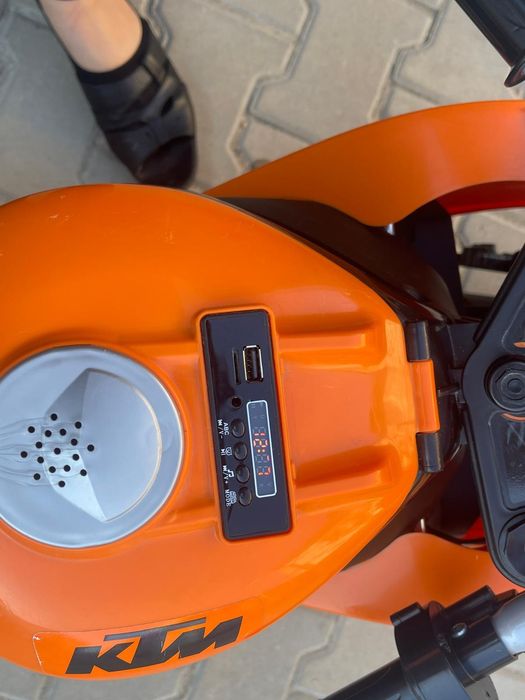 Motocicleta electrica copii ktm injusa