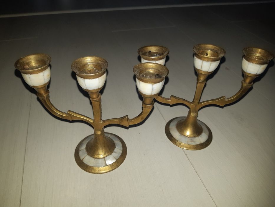 Подсвечники из бронзы