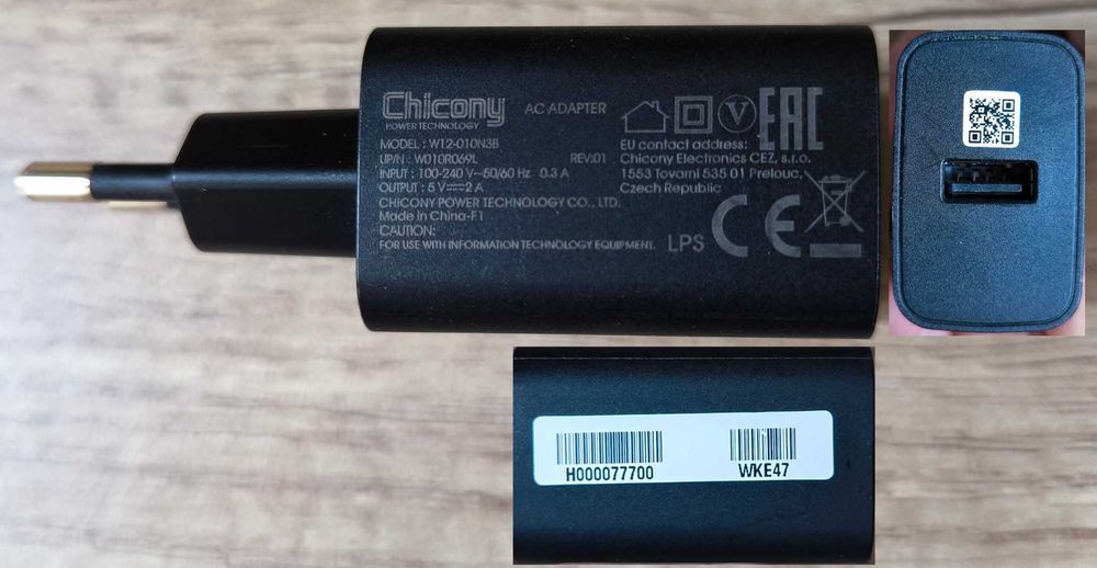 Incarcatoare de retea cu mufa USB
