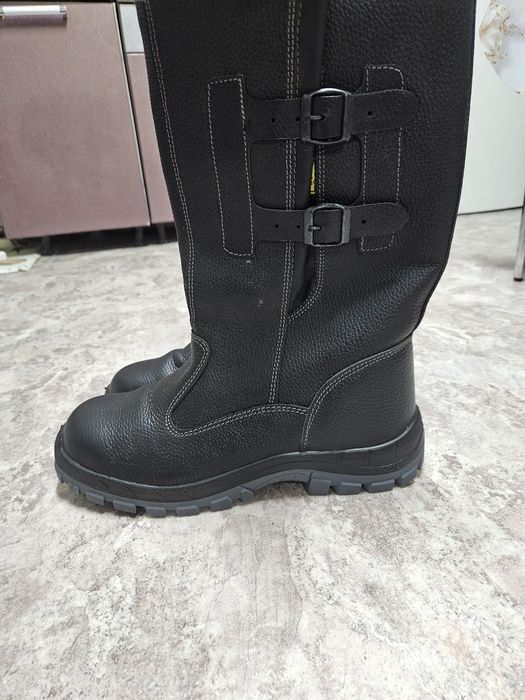 Сапоги-унты Кожаные натуральный мех 46разм