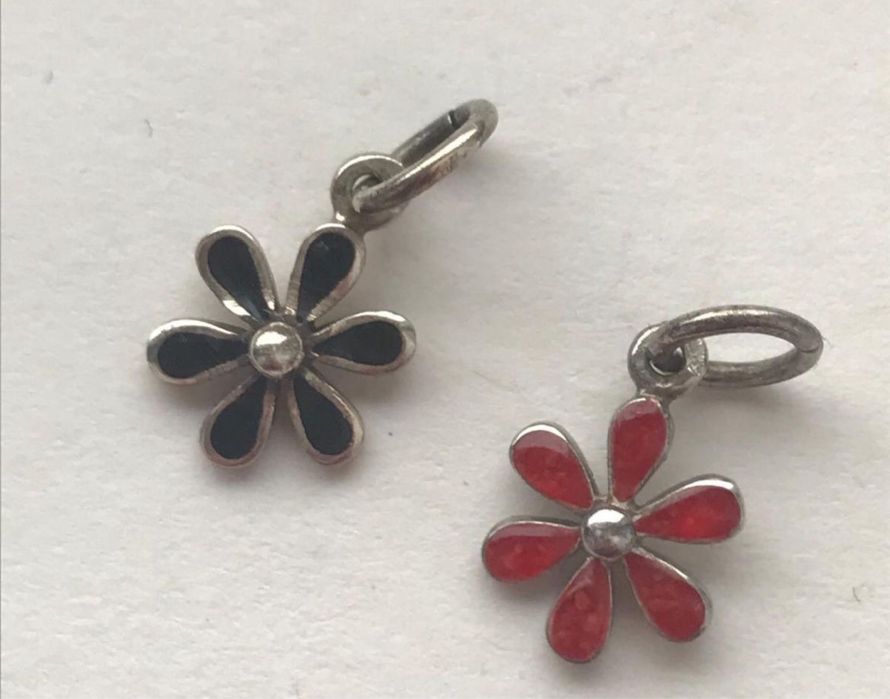 Pandantive dama argint flori