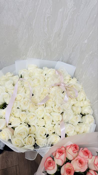 101 ак раушан  оте адемы сыйлыкка идеал,срочно сатылады!