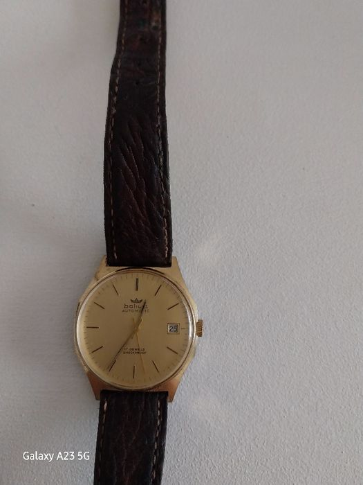 Vand ceas elvețian Baliwa vintici  ani 60