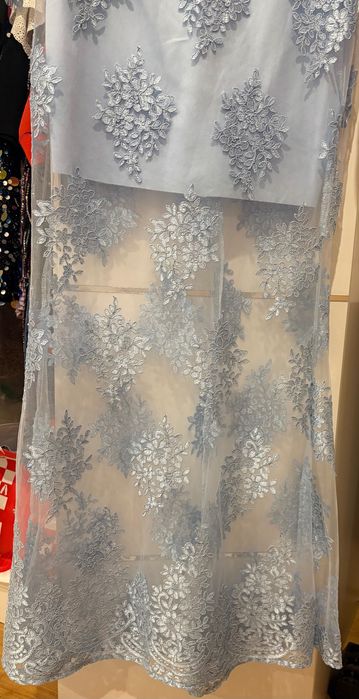 Официална синя рокля