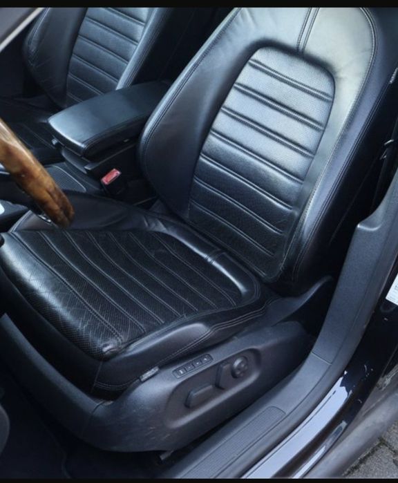 Interior piele vw passat b6 b7 CC piele perforata scaune bancheta  cotiera fete usi brec combi cu memorii