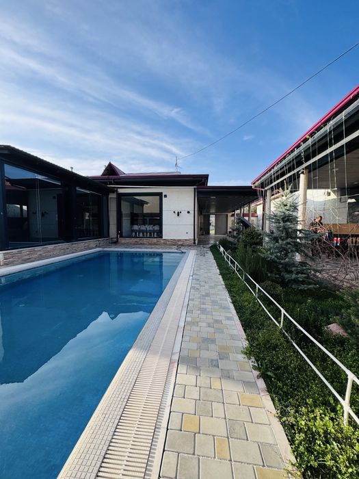 Мини хай-тек с видом на горы с всеми удобствами