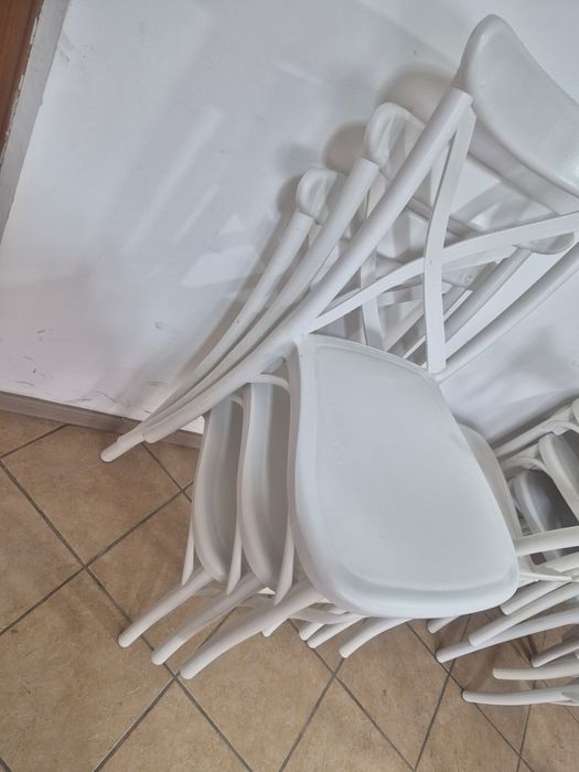 Стулья кухонные гостевые белые кантри