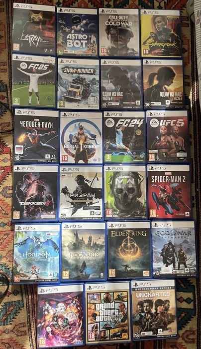 Продам игры пс 4 , пс 4 , диски пс 5 , пс 4 игры