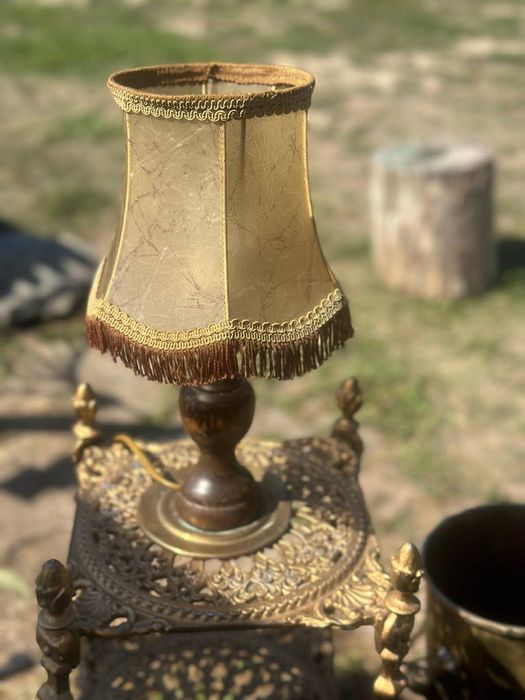 Veioza vintage cu abajur