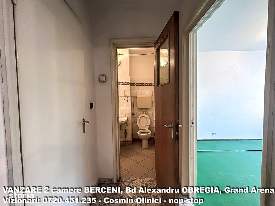 Apartament 2 camere Bd Obregia etaj 2 aproape Grand Arena 50 mp