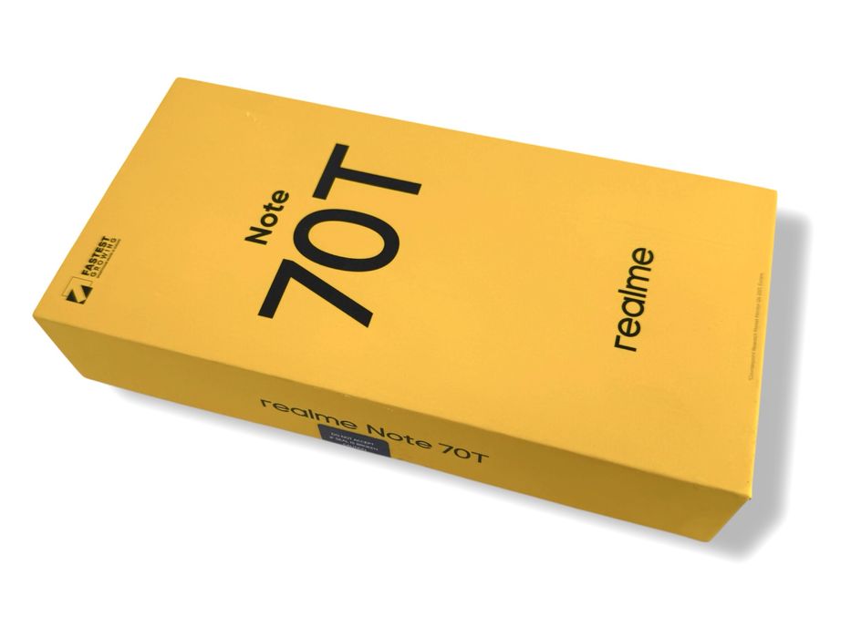 НОВ! Realme Note 70T 64GB 4RAM Black Гаранция!