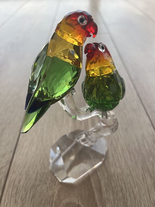 Swarovski love birds