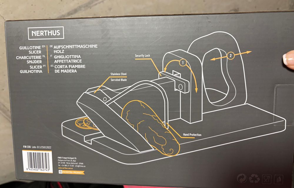 Дъска за рязане на салам