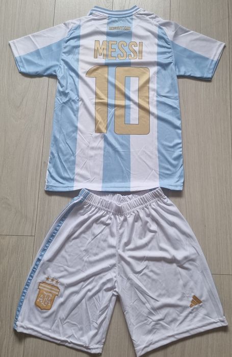 Echipamente fotbal copii 3/15 ani ARGENTINA,Messi,2 CULORI,MODELE NOI