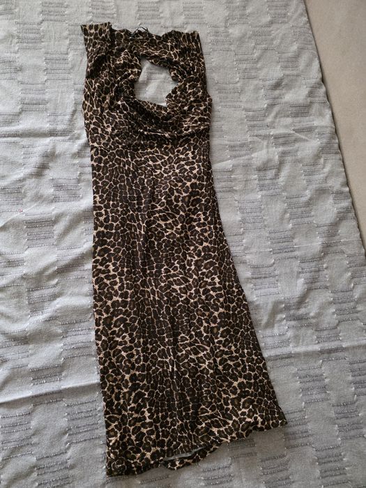 Леопардова секси рокля