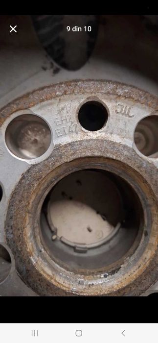 Jante aliaj audi + Cauciucuri vară Continental 225 50 R17 Y XL