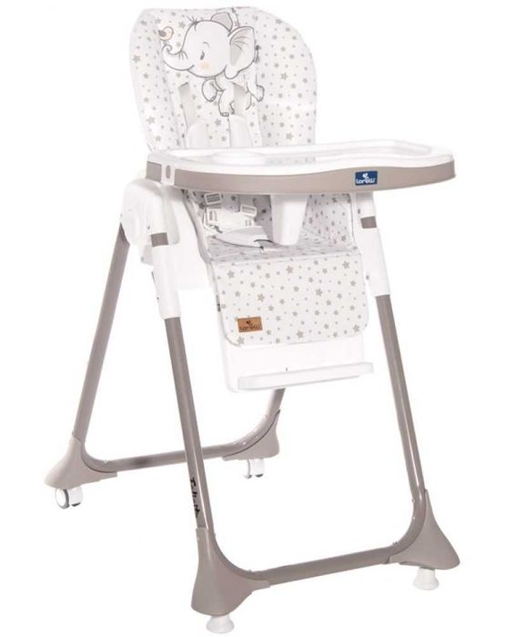 Столче за хранене Lorelli - Felicita, бежово със слонче