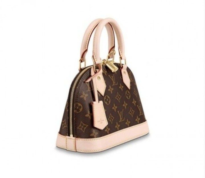 Geanta mini Louis Vuitton Alma,curea detasabila,Franta,saculet,etichet