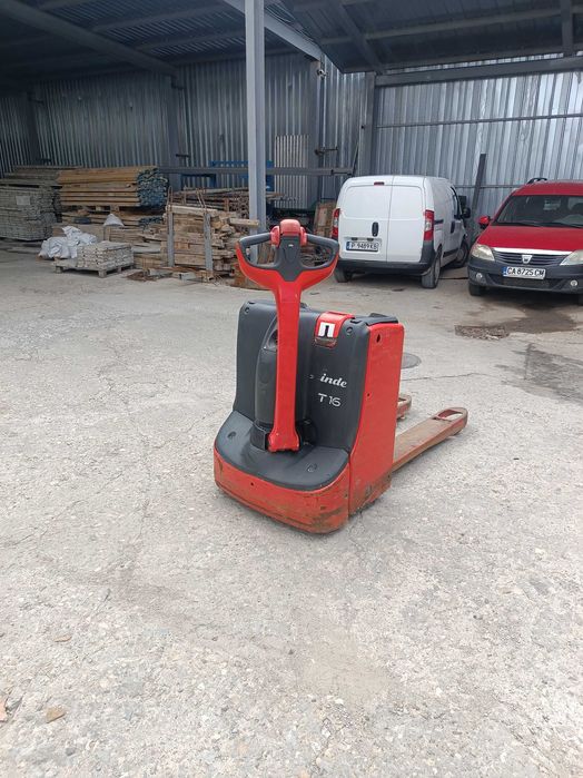 Linde t16 палетна количка