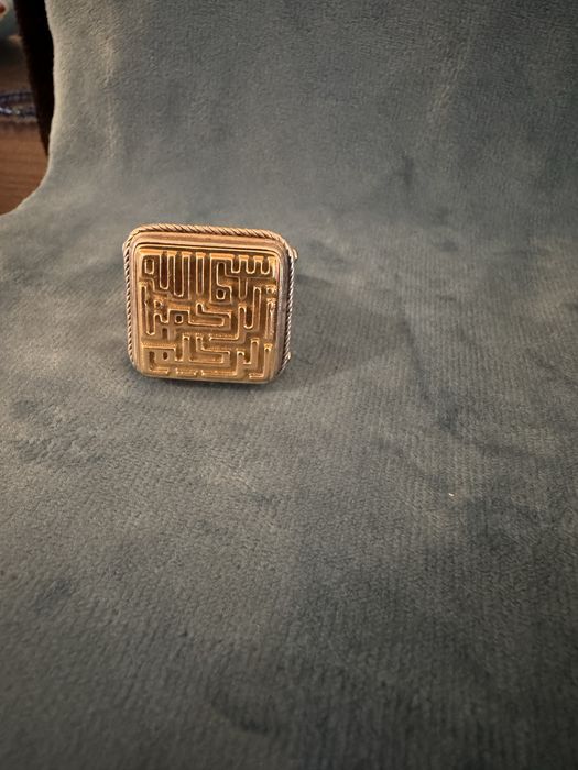 Антикварное крупное мужское кольцо