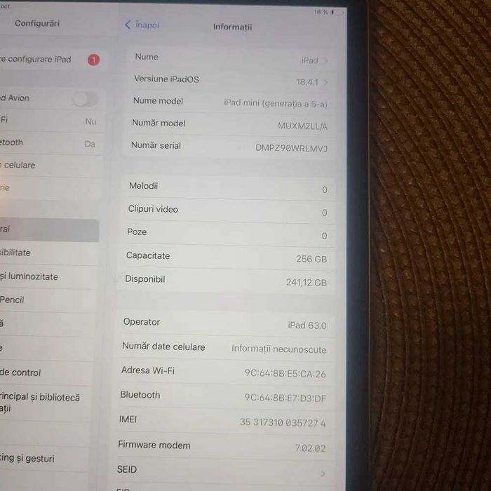 ipad mini 5 cu celular