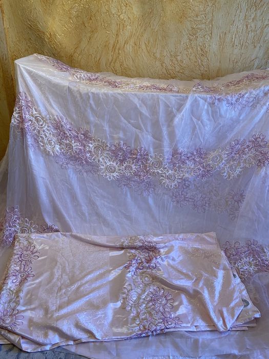 2 шторы и тюль