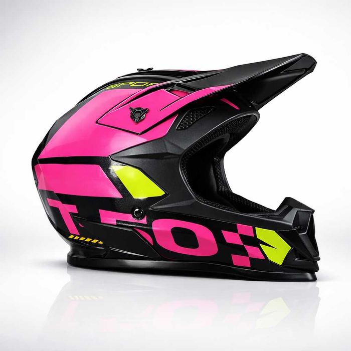 Кросова каска ORZ Sport, Full Face, DOT Сертификат, Размер: S; XL;