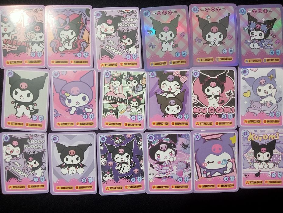 Срочно продам карты Hello kitty, K-pop и Kuromi