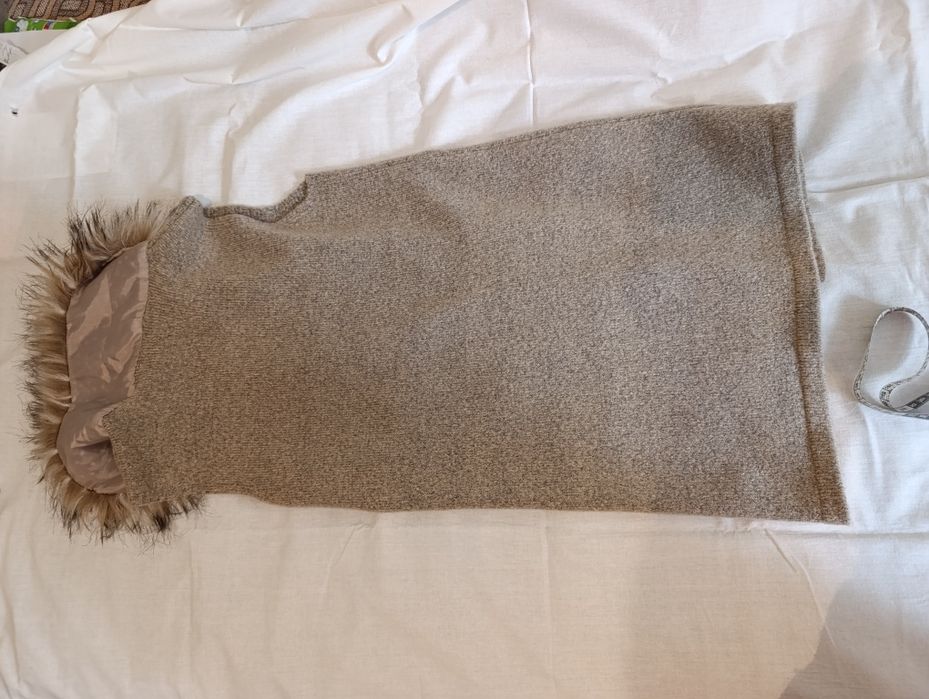 Удлиненная безрукавка