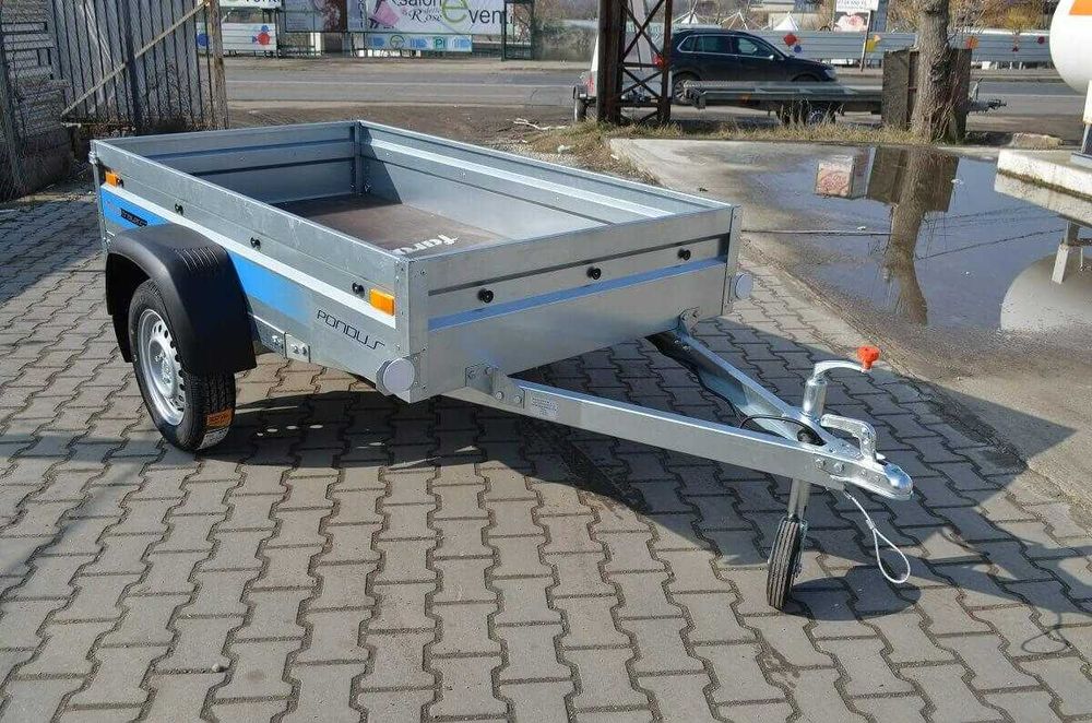 Remorca Marca Faro Pondus cu Prelata dimensiuni utile 205*125*110 cm