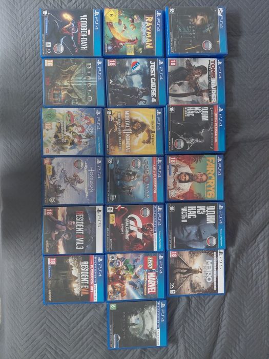 Игры PS4 /PS5 / Диски с играми