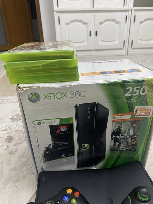 Xbox 360 slim nou cu cutie