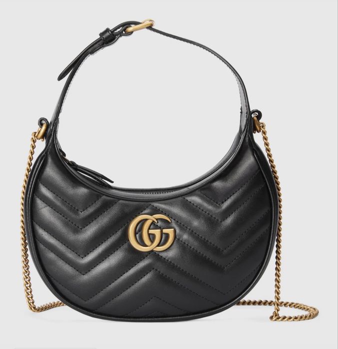 Чанта Gucci half-moon