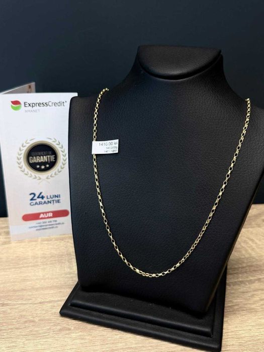(AG51) Lant aur 14k 3.02g b1407 - Garantie 2 ani!