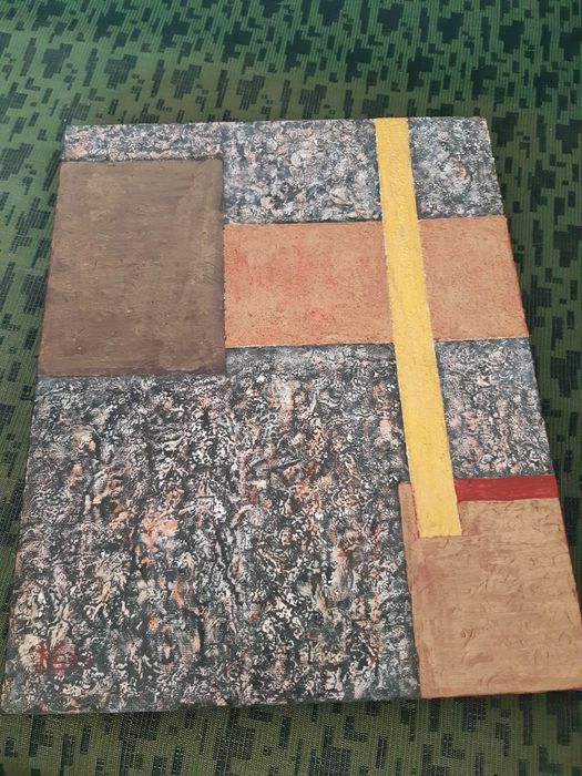 ПРОМОЦИЯ Картина абстракция 41/33 см вътрешна рамка