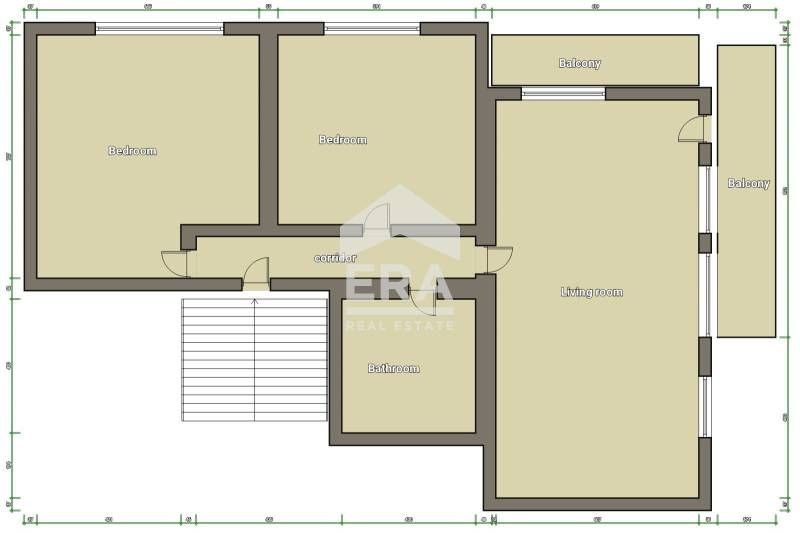 Дава се под наем Тристаен апартамент в Аксаково - 82 кв.м за 433.5 € - Снимка #10