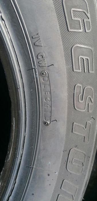 255/65/17 Бриджстоун ДОТ 2013 и 2015 г - ЧИСТО НОВИ